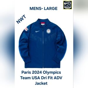 [M-L]  Nike Paris 2024 Olympics Team USA Dri Fit ADV Jacket